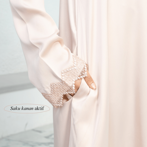 Zahra Abaya (Only Abaya) - Huwaida Atelier - Image 3