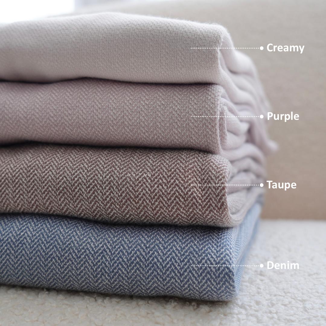 Hana Abaya Heringbone Knit (ONLY ABAYA) - Huwaida Atelier - Image 3