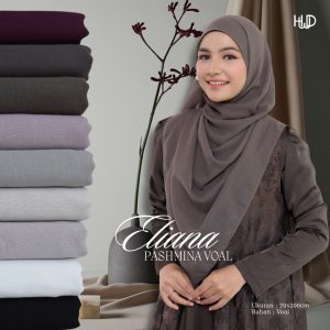 Eliana Pashmina Voal | Pashmina | Huwaida Atelier
