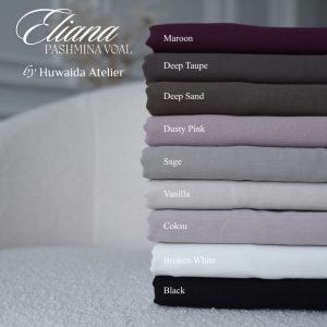 Eliana Pashmina Voal | Pashmina | Huwaida Atelier