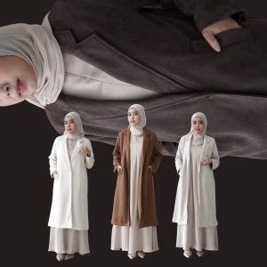Quba coat suede | Quba only | Huwaida Atelier