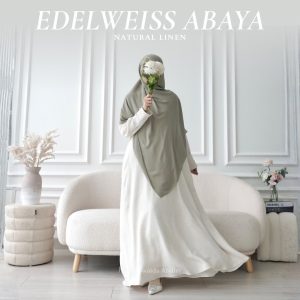Edelweiss Abaya | Huwaida Atelier