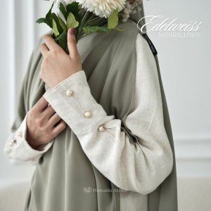 Edelweiss Abaya | Huwaida Atelier