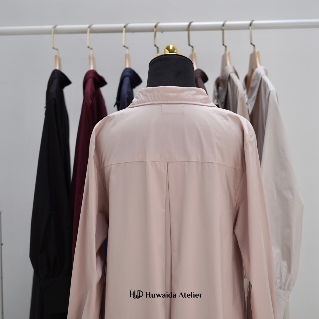 Hameeda Cotton Abaya | Only Abaya | Huwaida Atelier - Image 5